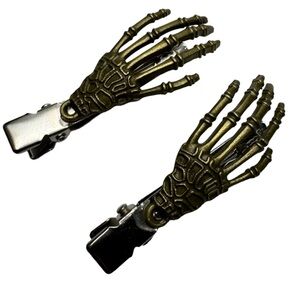Add on for $3 Skeleton Hand Hair Barrettes